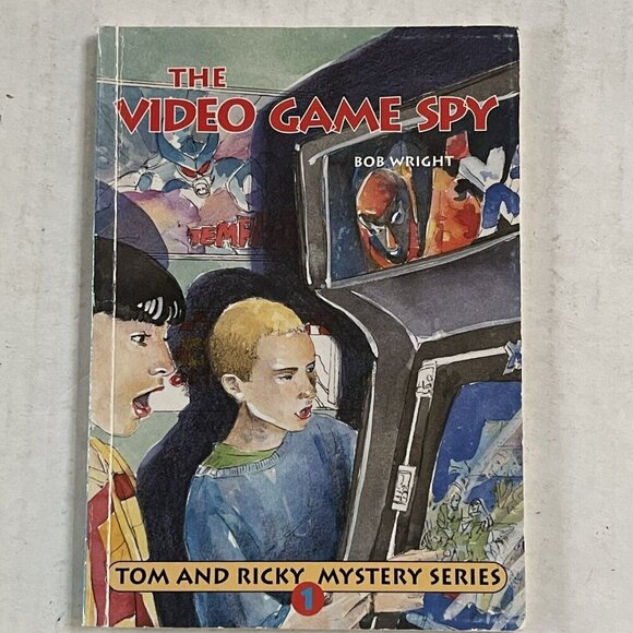 The Video Game Spy  Bob Wright Tom and Ricky Mystery Series Book 1 Vintage 1982 - Picture 1 of 4